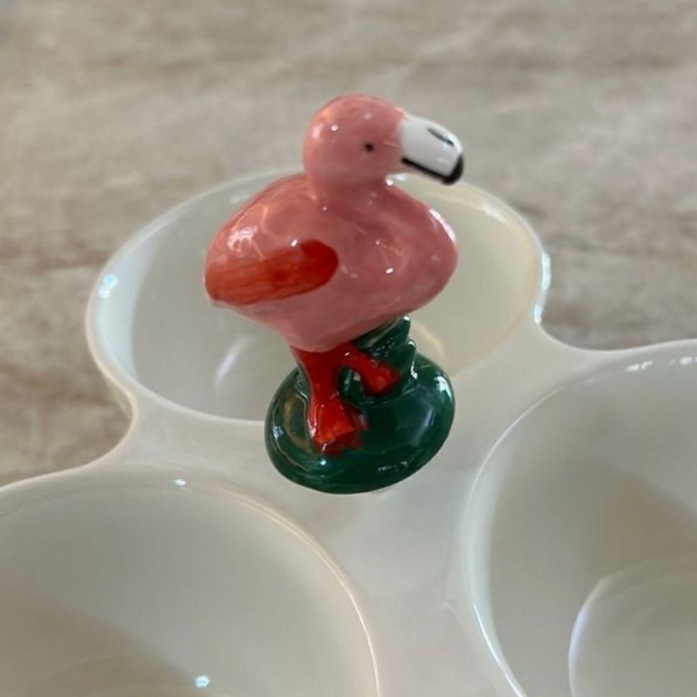 Faux Nora Fleming Flamingo